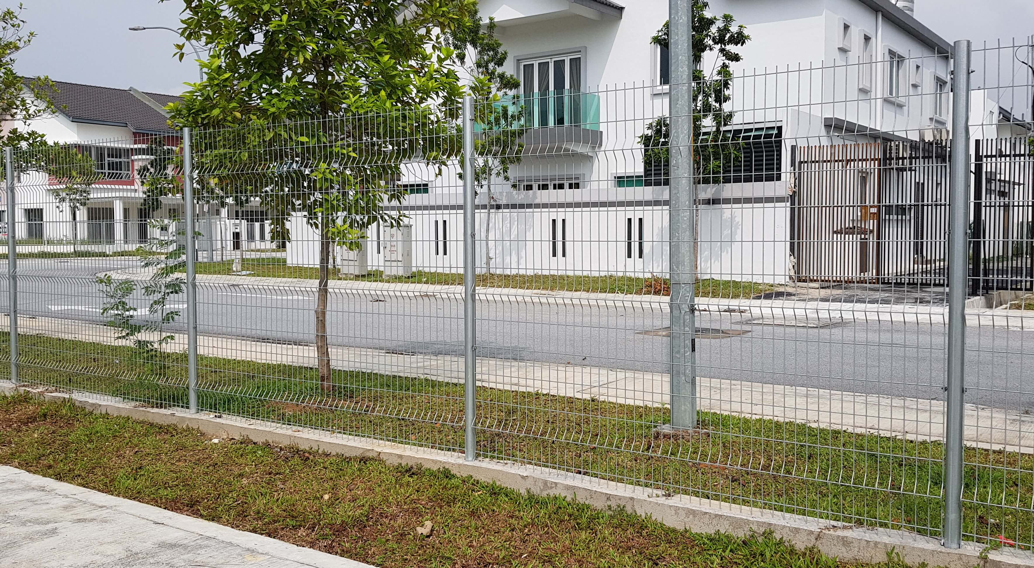 V Shape Fence